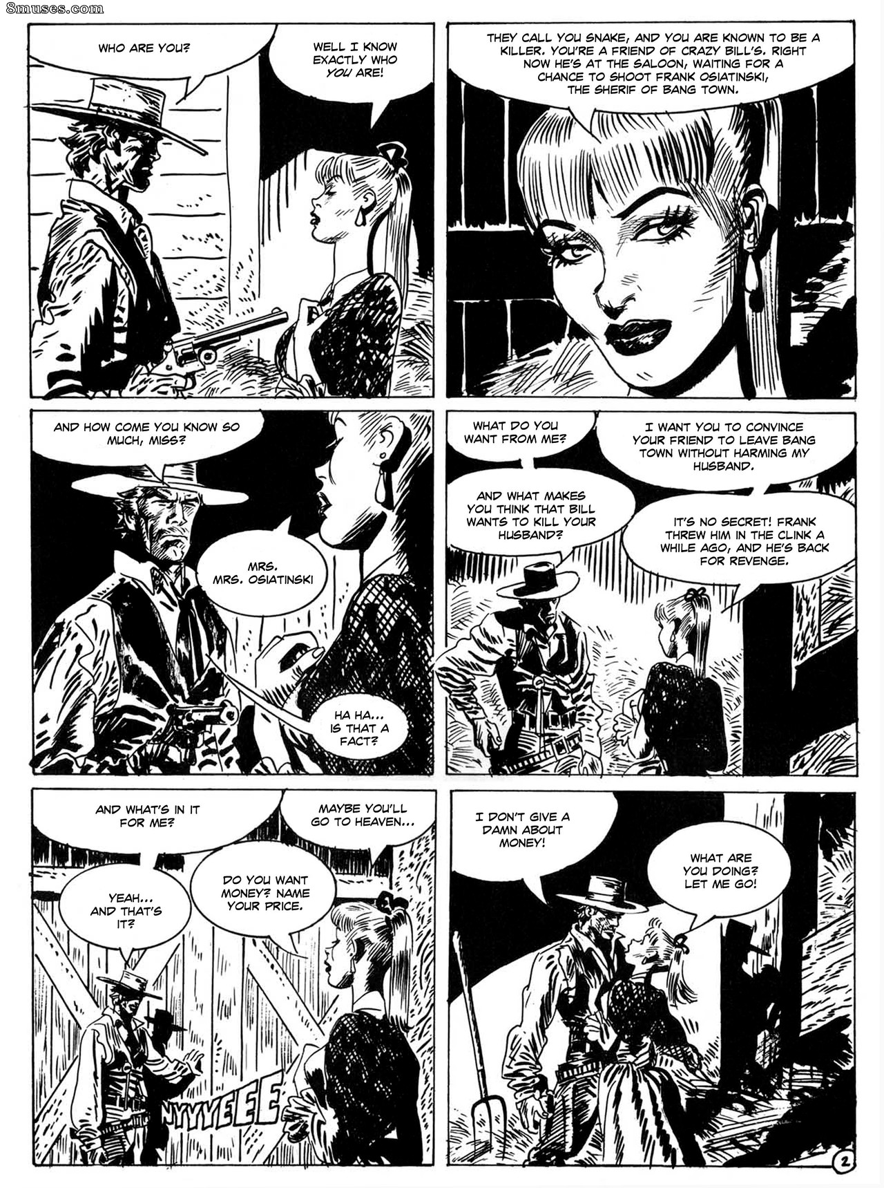 Jordi Bernet Comics - Serpent - Pour une poignée de dollars - Page 18