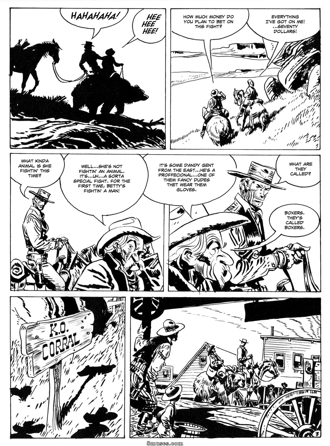 Jordi Bernet Comics - Snake - A fistful of Dollars - Page 27