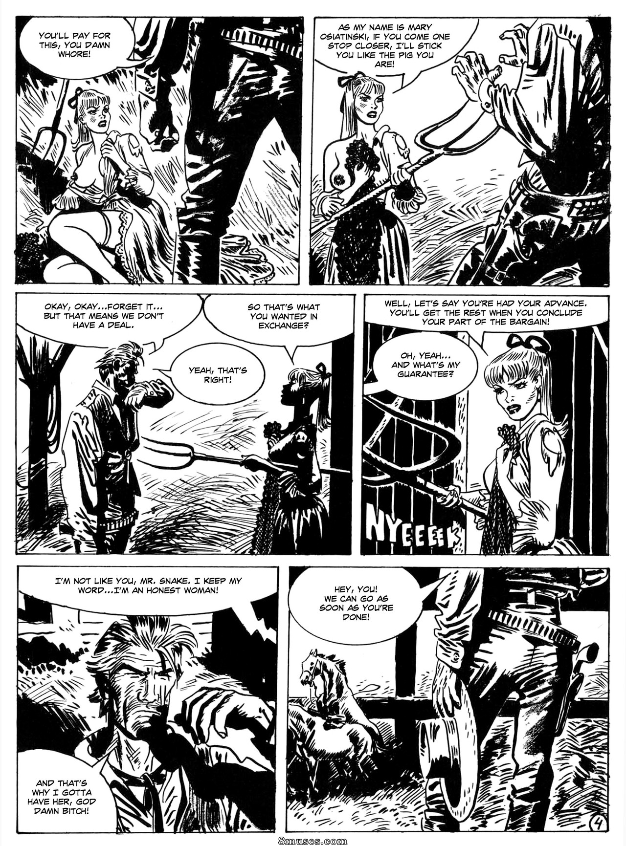 Jordi Bernet Comics - Serpent - Pour une poignée de dollars - Page 20