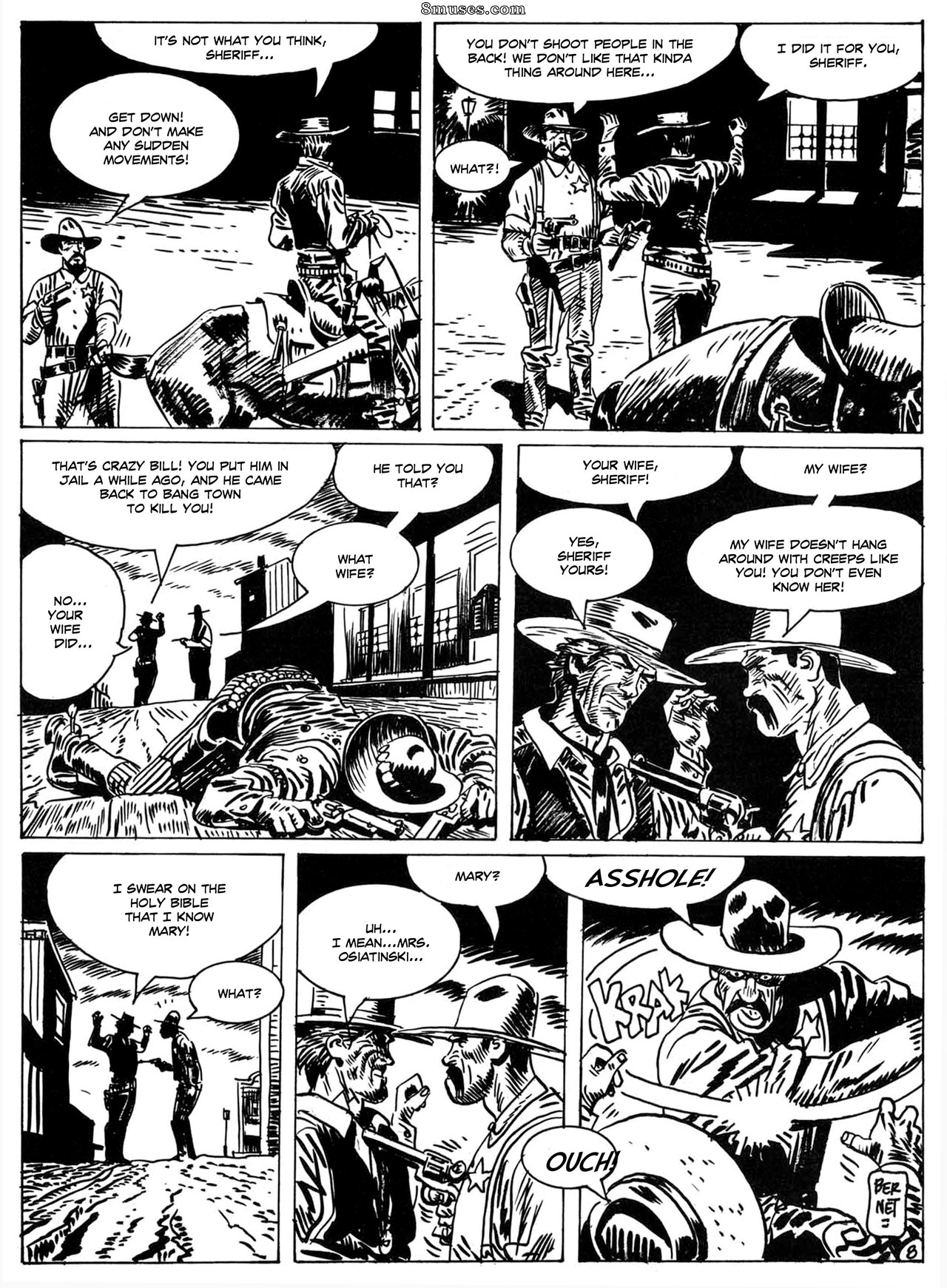 Jordi Bernet Comics - Snake - A fistful of Dollars - Page 24