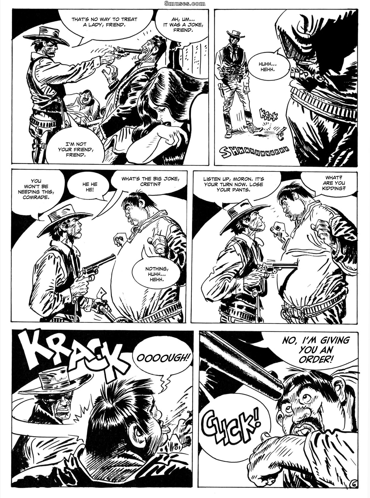 Jordi Bernet Comics - Snake - A fistful of Dollars - Page 14