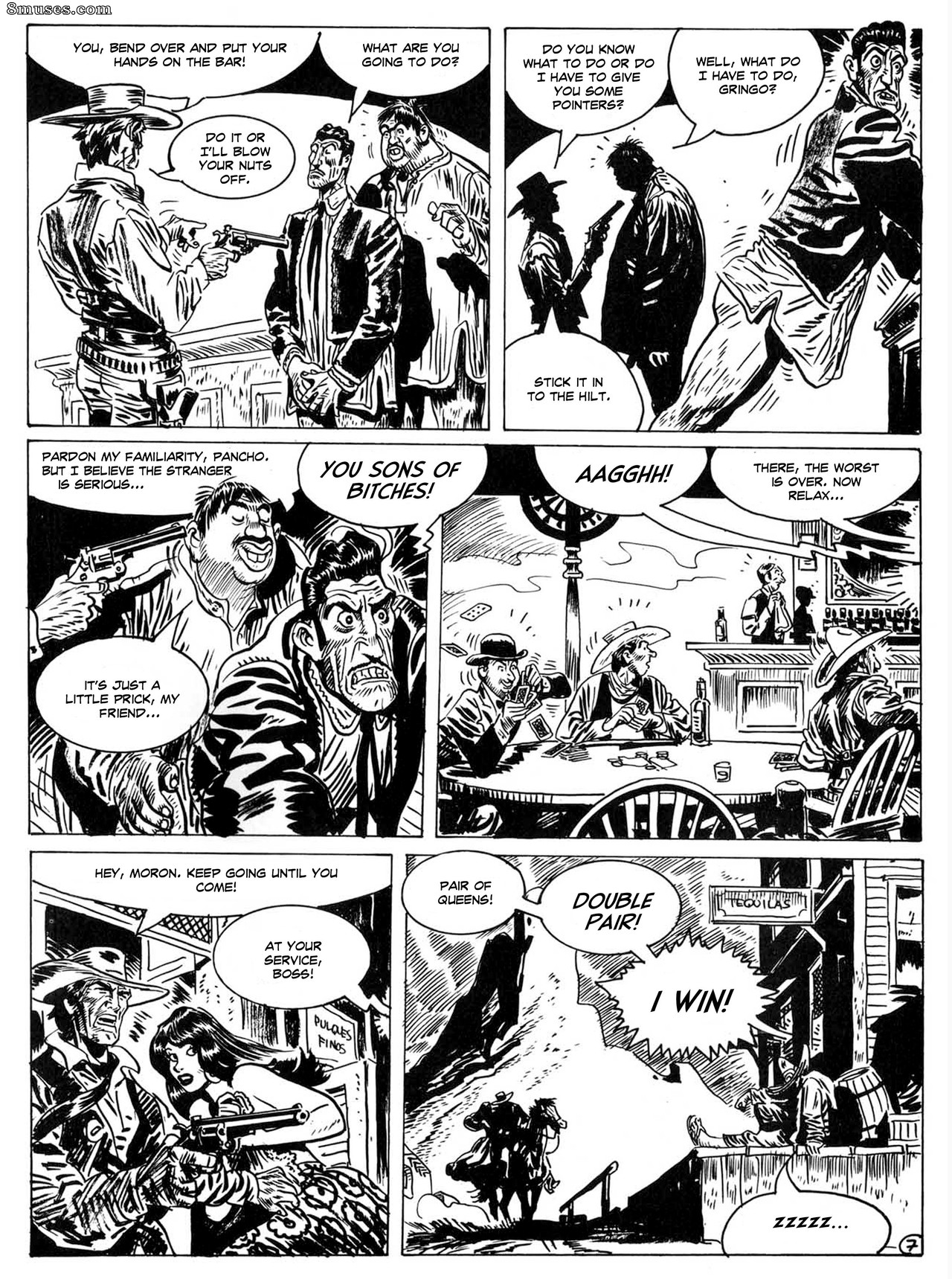 Jordi Bernet Comics - Snake - A fistful of Dollars - Page 15
