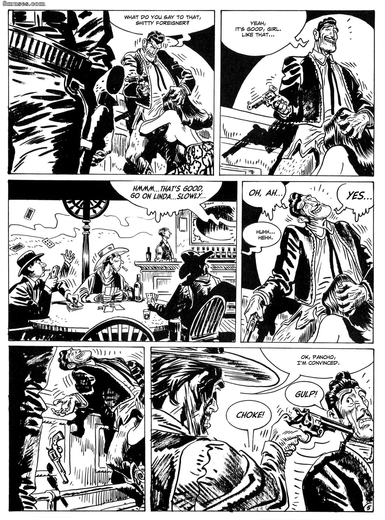 Jordi Bernet Comics - Snake - A fistful of Dollars - Page 13