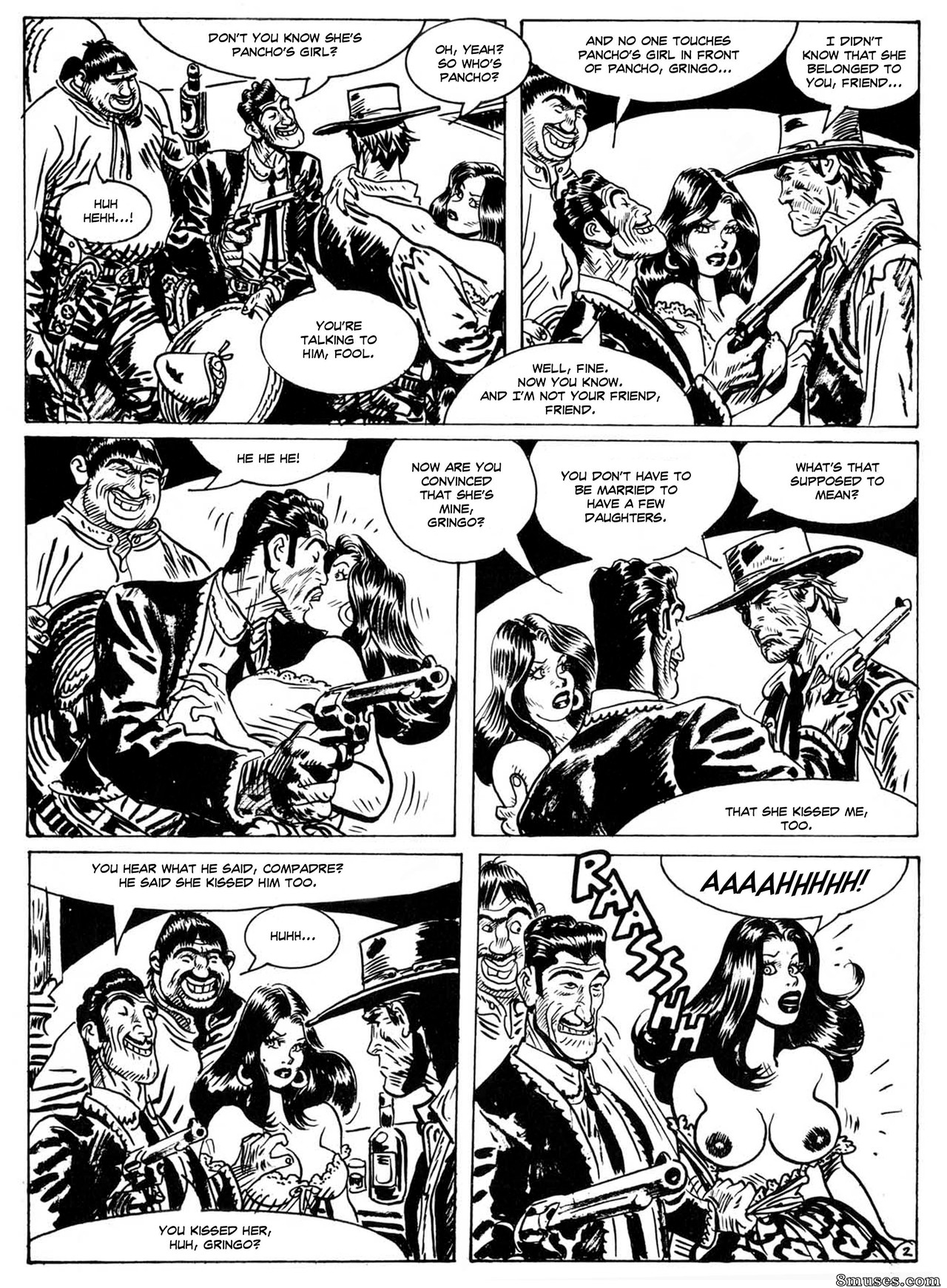 Jordi Bernet Comics - Snake - A fistful of Dollars - Page 10