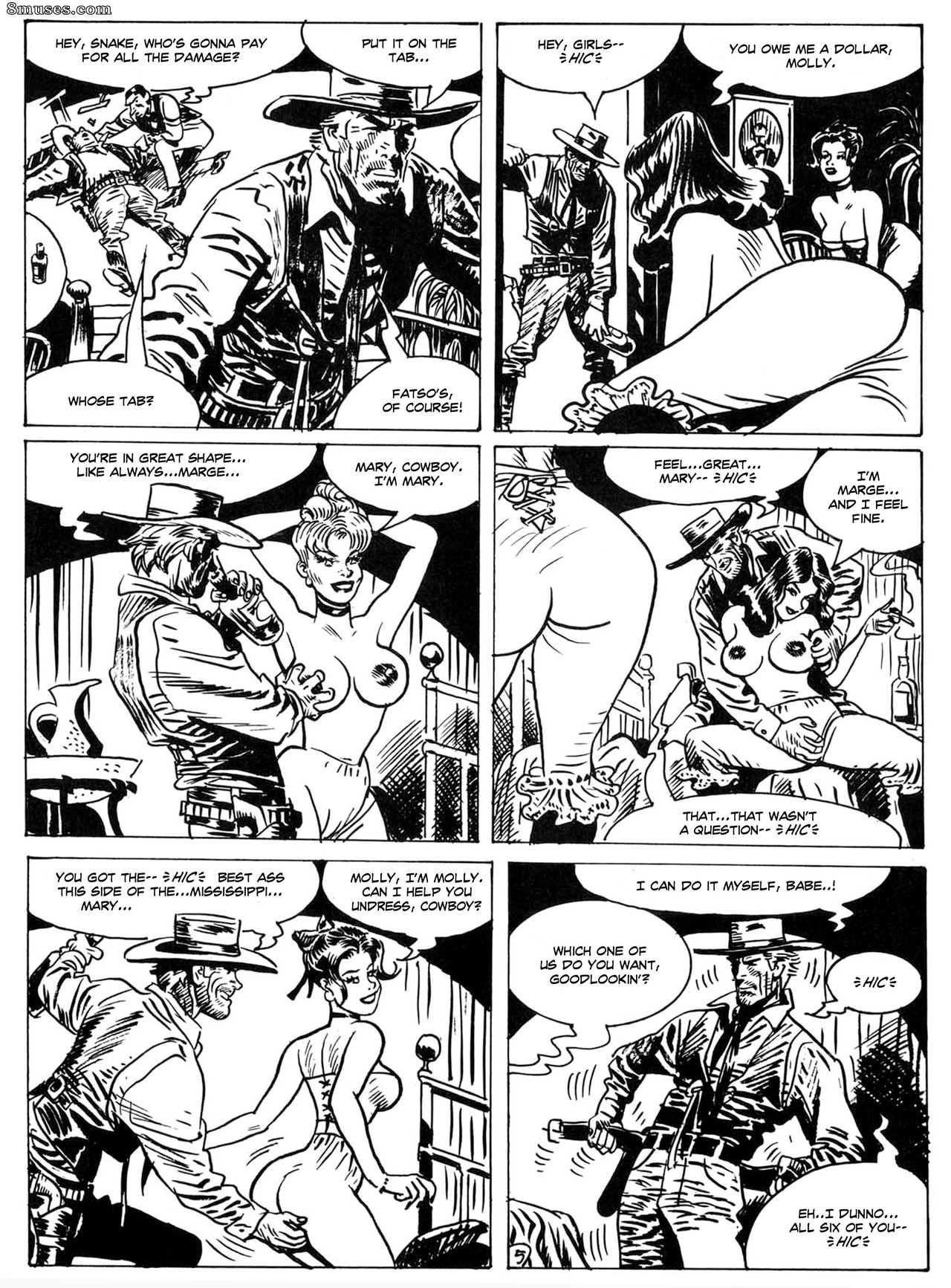 Jordi Bernet Comics - Snake - A fistful of Dollars - Page 37