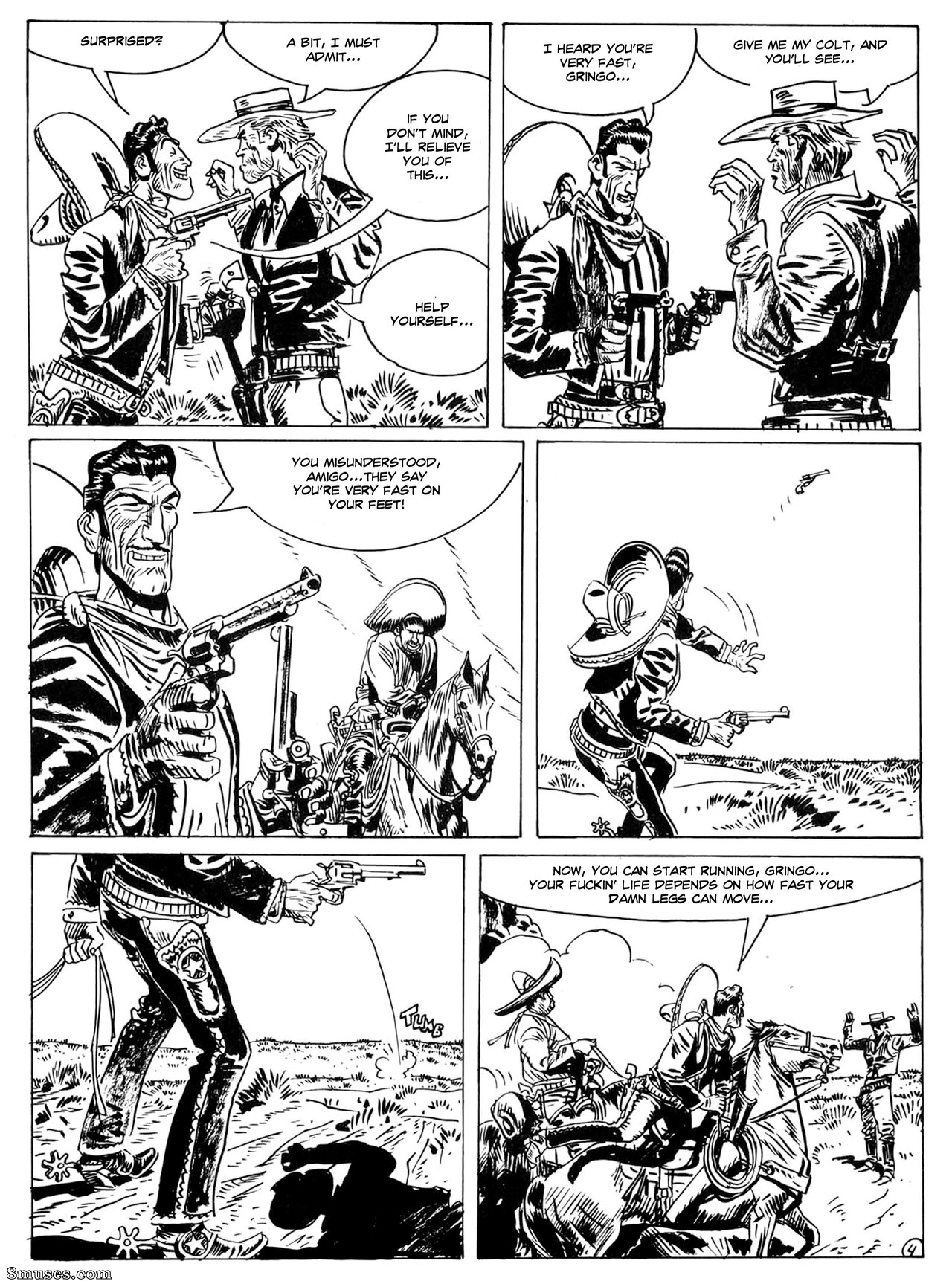 Jordi Bernet Comics - Snake - A fistful of Dollars - Page 52