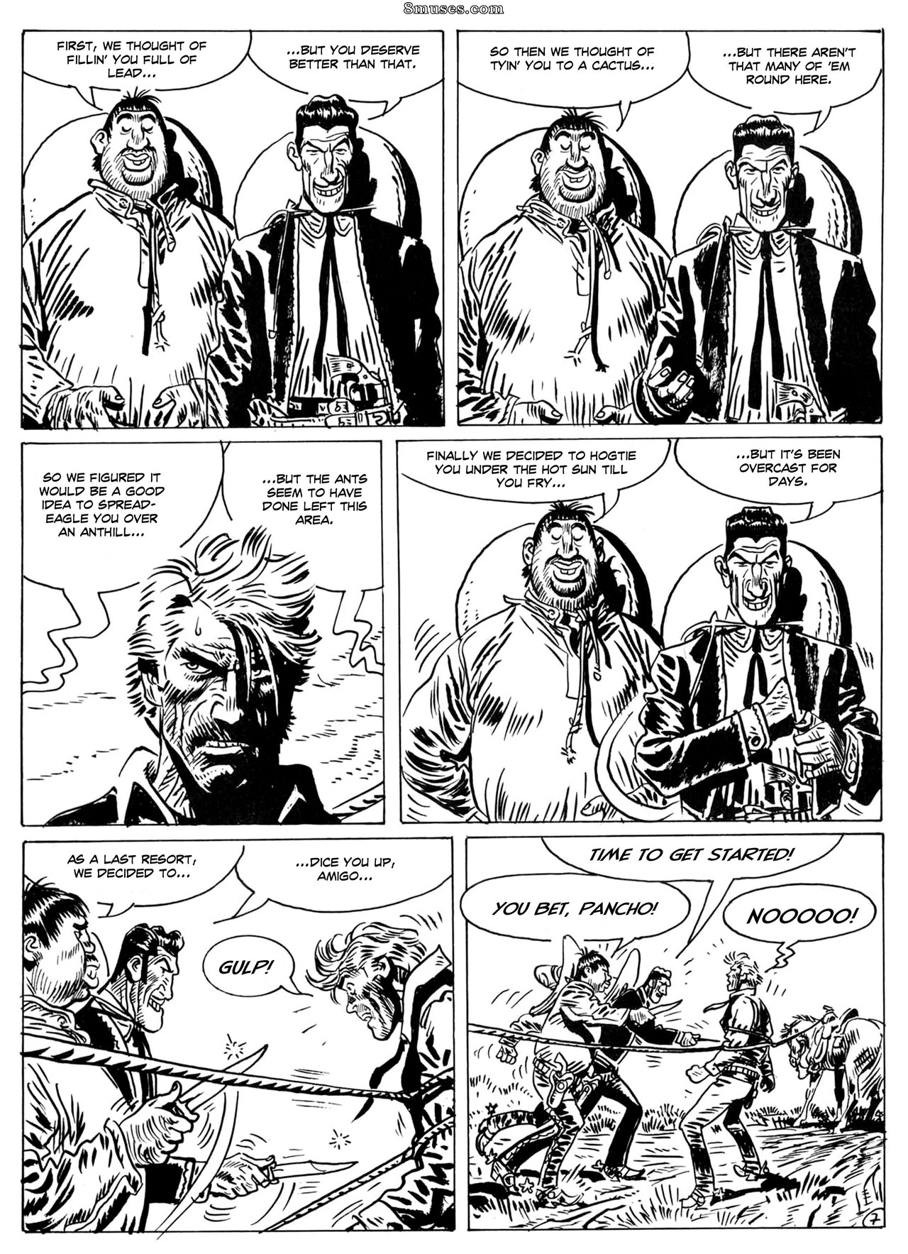 Jordi Bernet Comics - Snake - A fistful of Dollars - Page 55