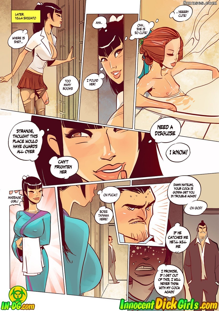 Innocent Dickgirls Comics - Villa Shiigato - Page 5