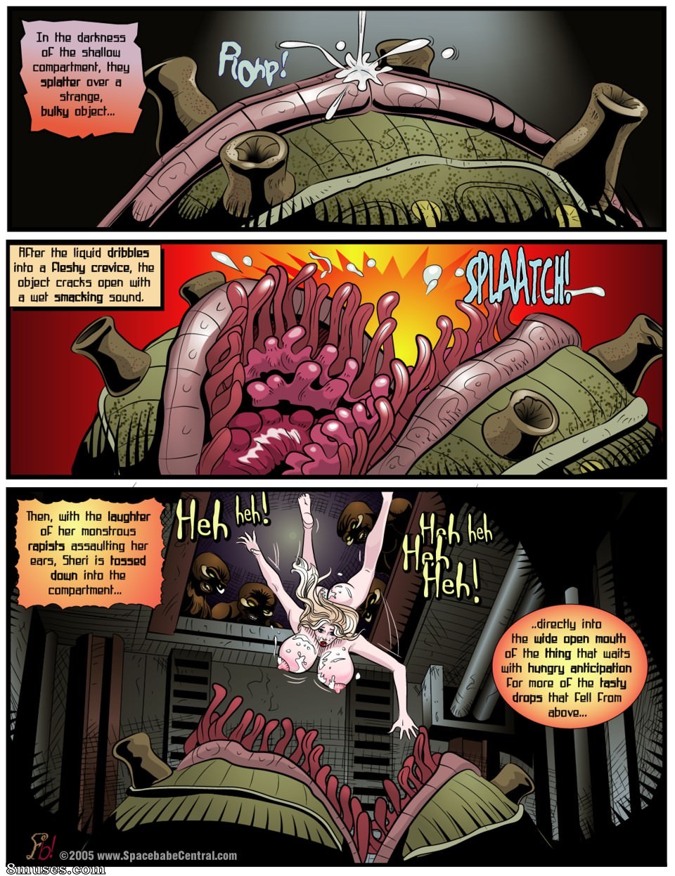 Space Babe Central - Dark Things - Page 110