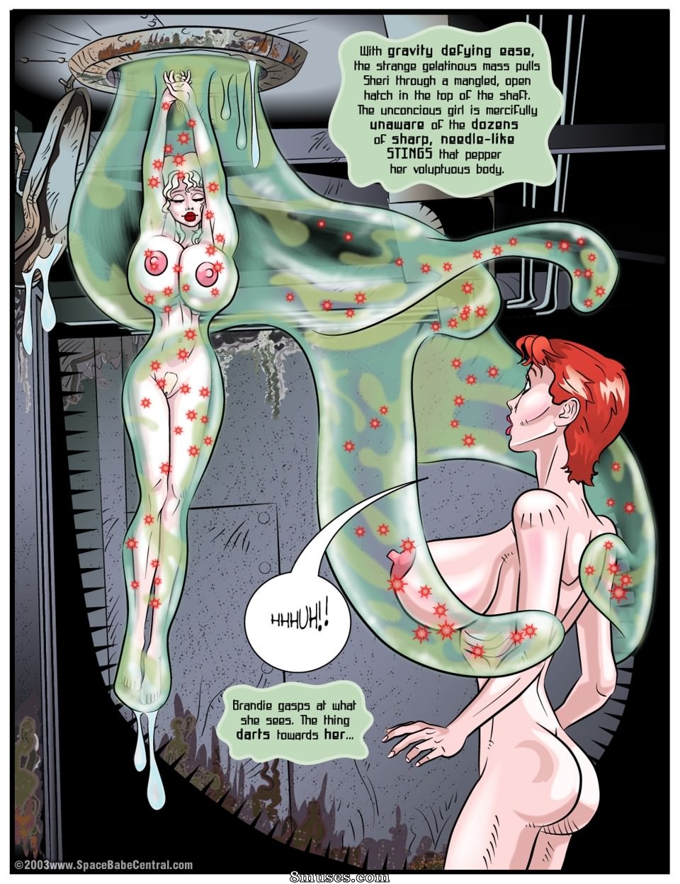 Space Babe Central - Dark Things - Page 19