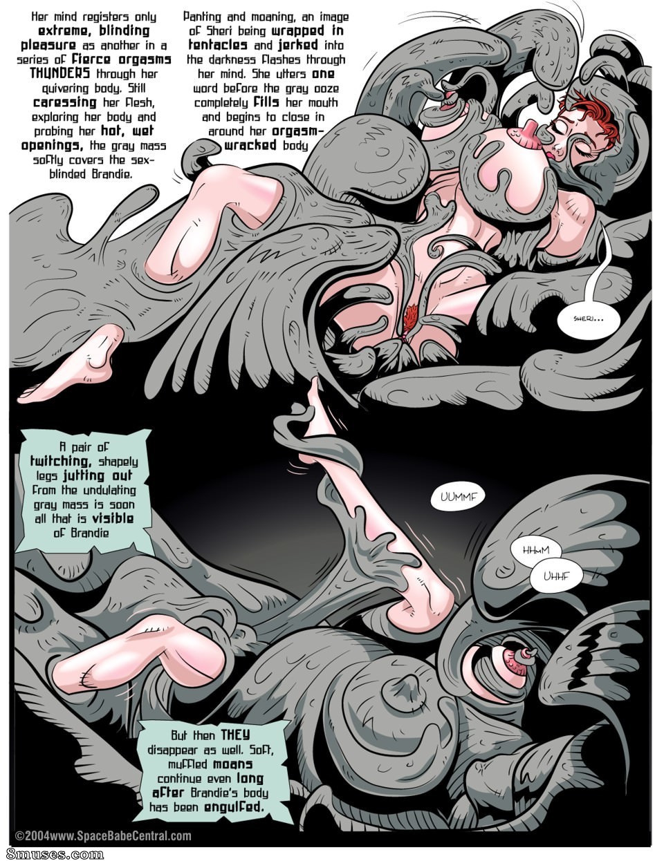 Space Babe Central - Dark Things - Page 96
