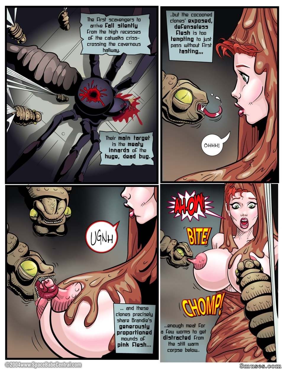 Space Babe Central - Dark Things - Page 84