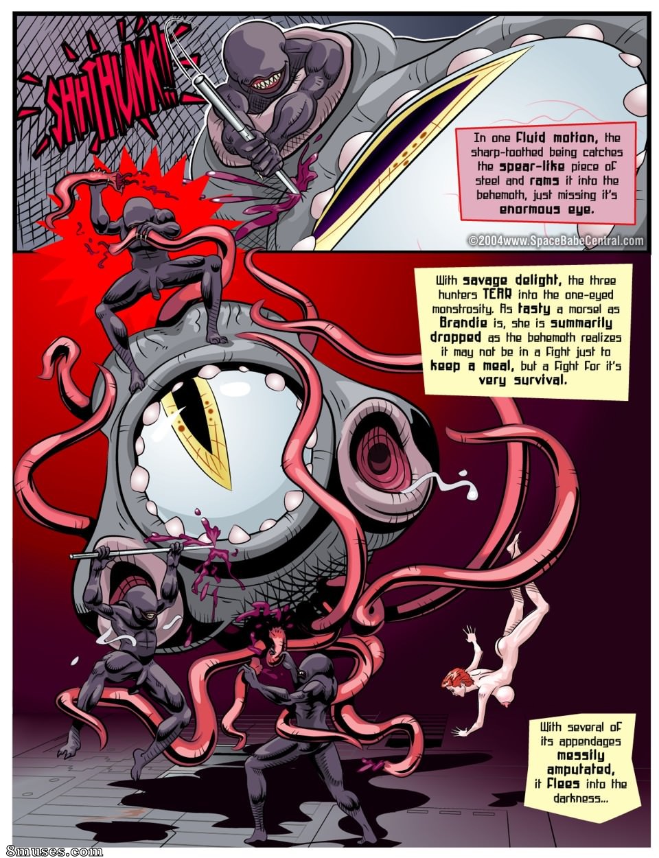 Space Babe Central - Dark Things - Page 46