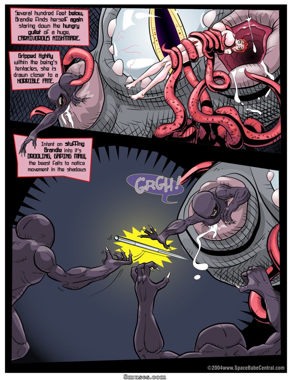 Space Babe Central - Dark Things - Page 45