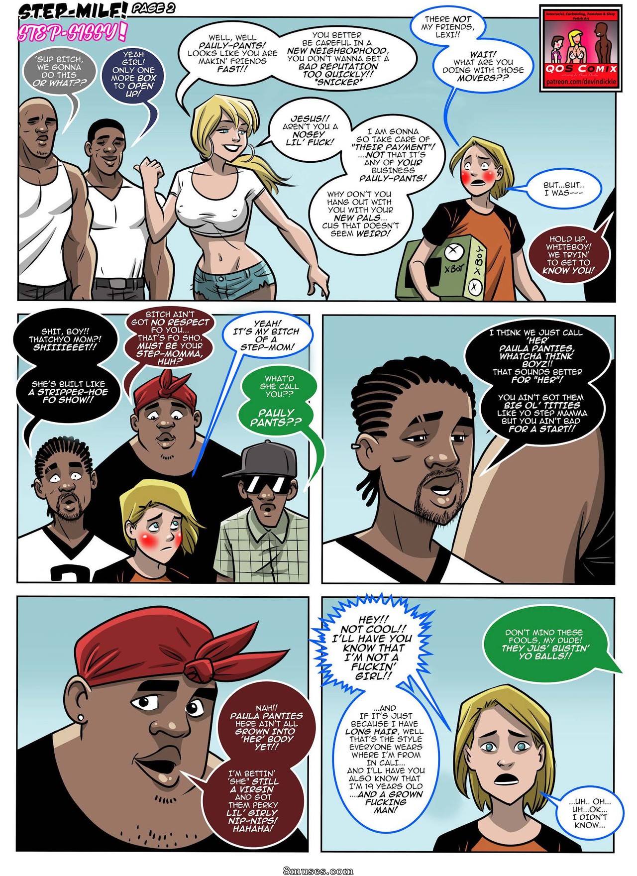 Devin Dickie Comics - Madrastra passo Sissy - Página 3