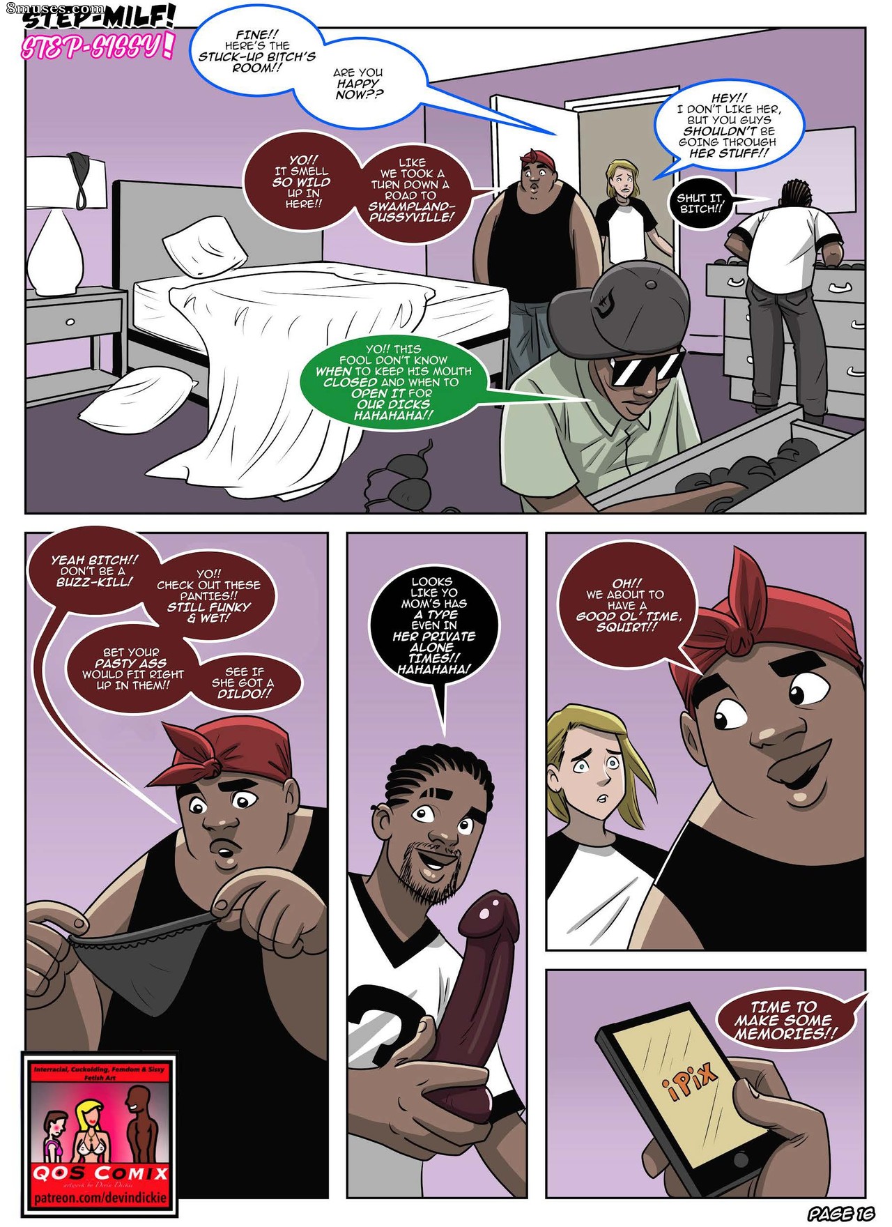 Devin Dickie Comics - Madrastra passo Sissy - Página 17