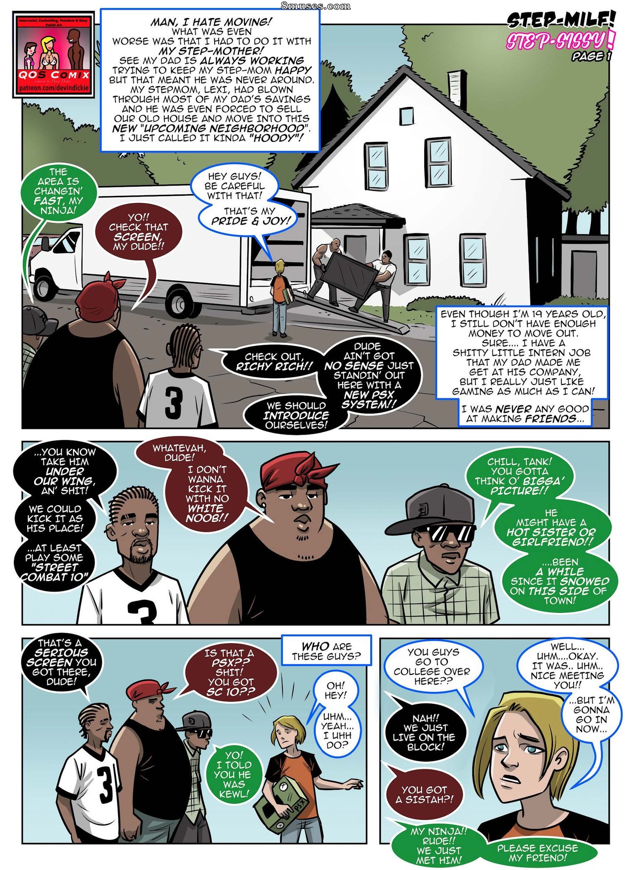Devin Dickie Comics - Madrastra passo Sissy - Página 2