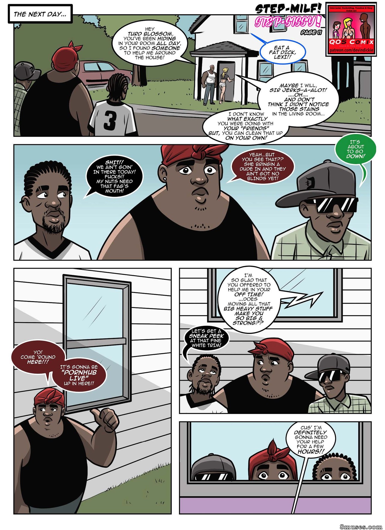 Devin Dickie Comics - Madrastra passo Sissy - Página 12
