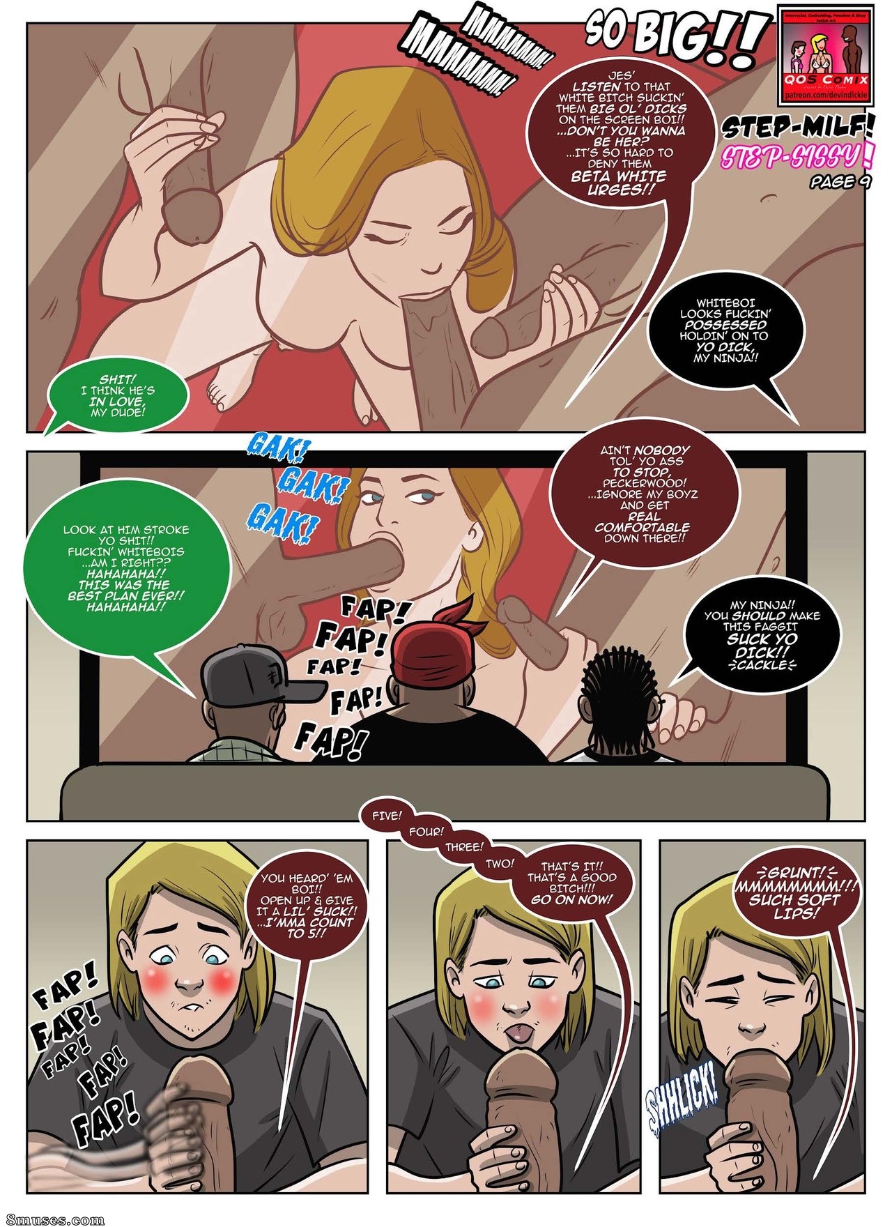 Devin Dickie Comics - Madrastra paso a paso, hermana menor travesti - Página 10