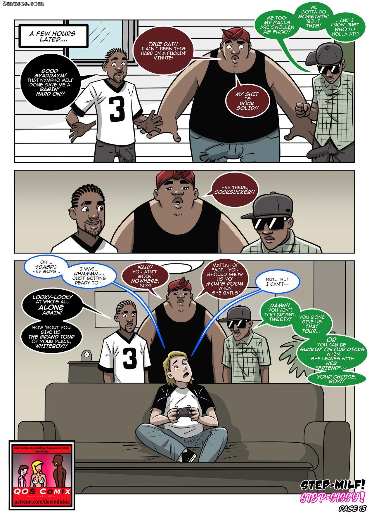 Devin Dickie Comics - Madrastra paso a paso, hermana menor travesti - Página 16