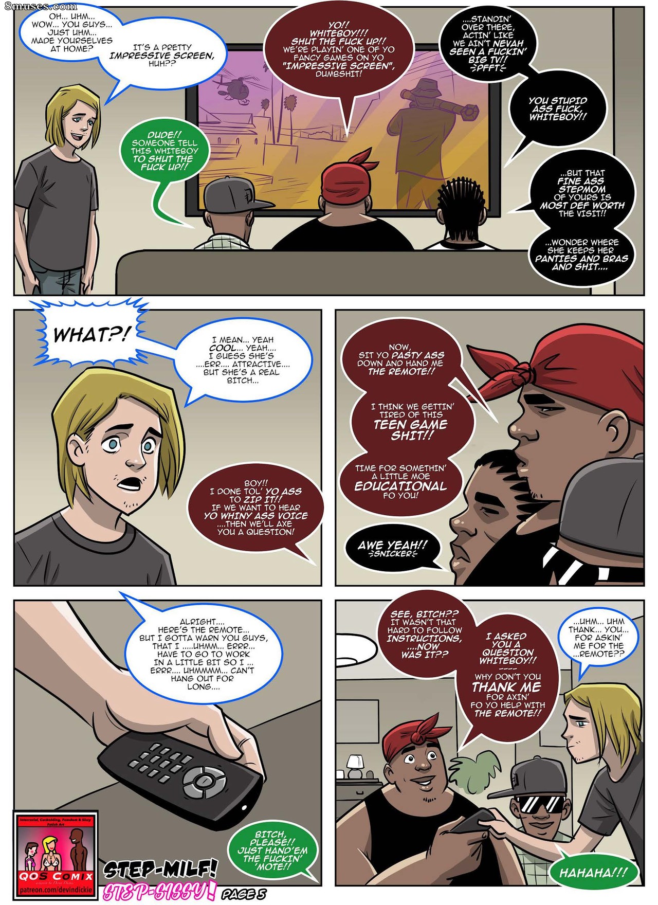 Devin Dickie Comics - Madrastra passo Sissy - Página 6