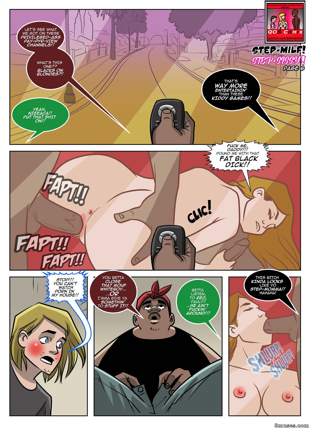 Devin Dickie Comics - Madrastra passo Sissy - Página 7