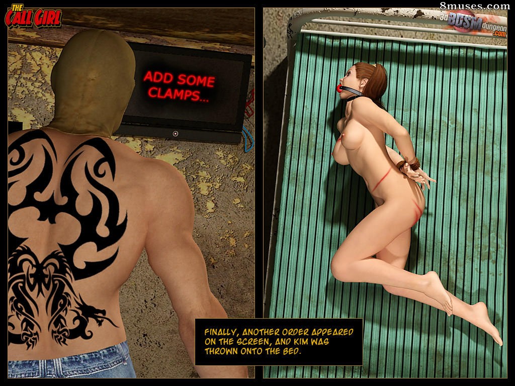 3D BDSM Dungeon Comics - A Garota de Programa - Página 32