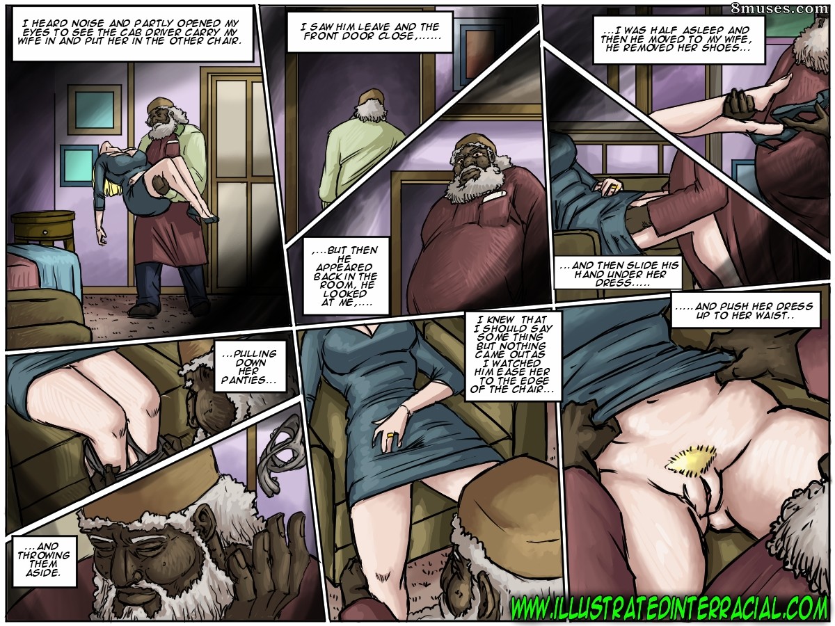 IllustratedInterracial.com Comics - Motorista de táxi paquistanês - Página 4