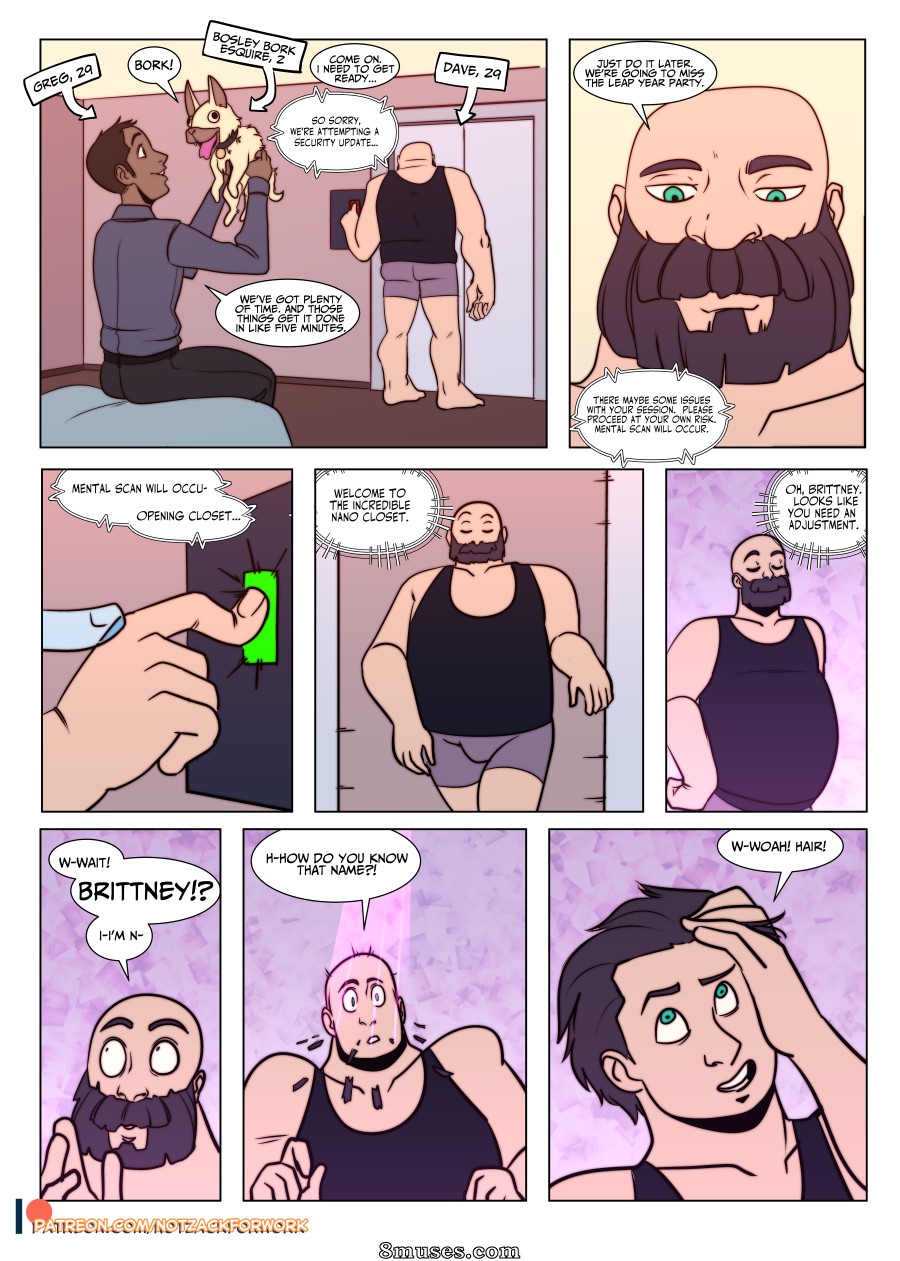 NotZackForWork Comics - El increíble armario nano - Página 1