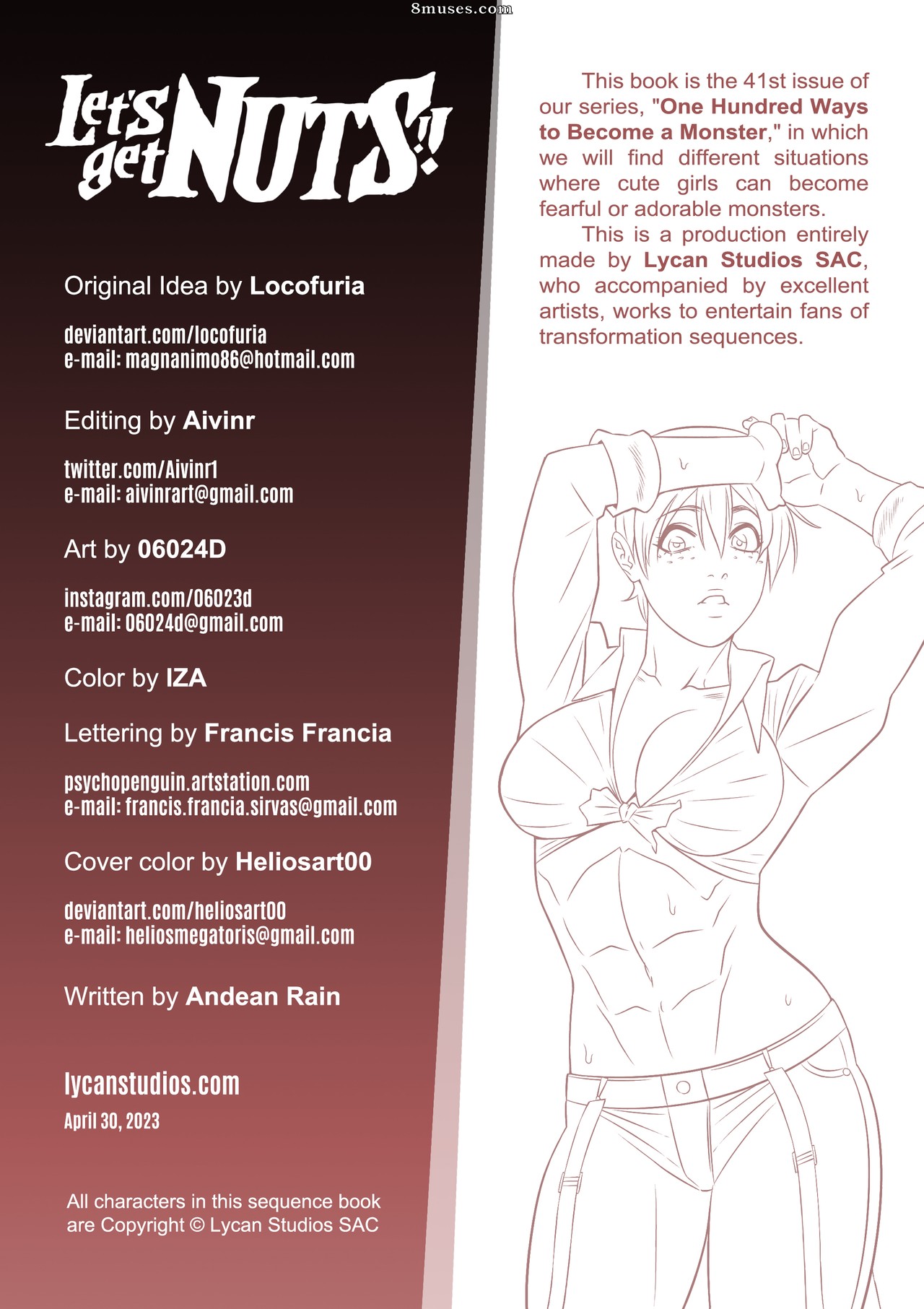 Locofuria Comics - 100 Ways to Become a Monster - Let's Get Nuts!! - Page 3