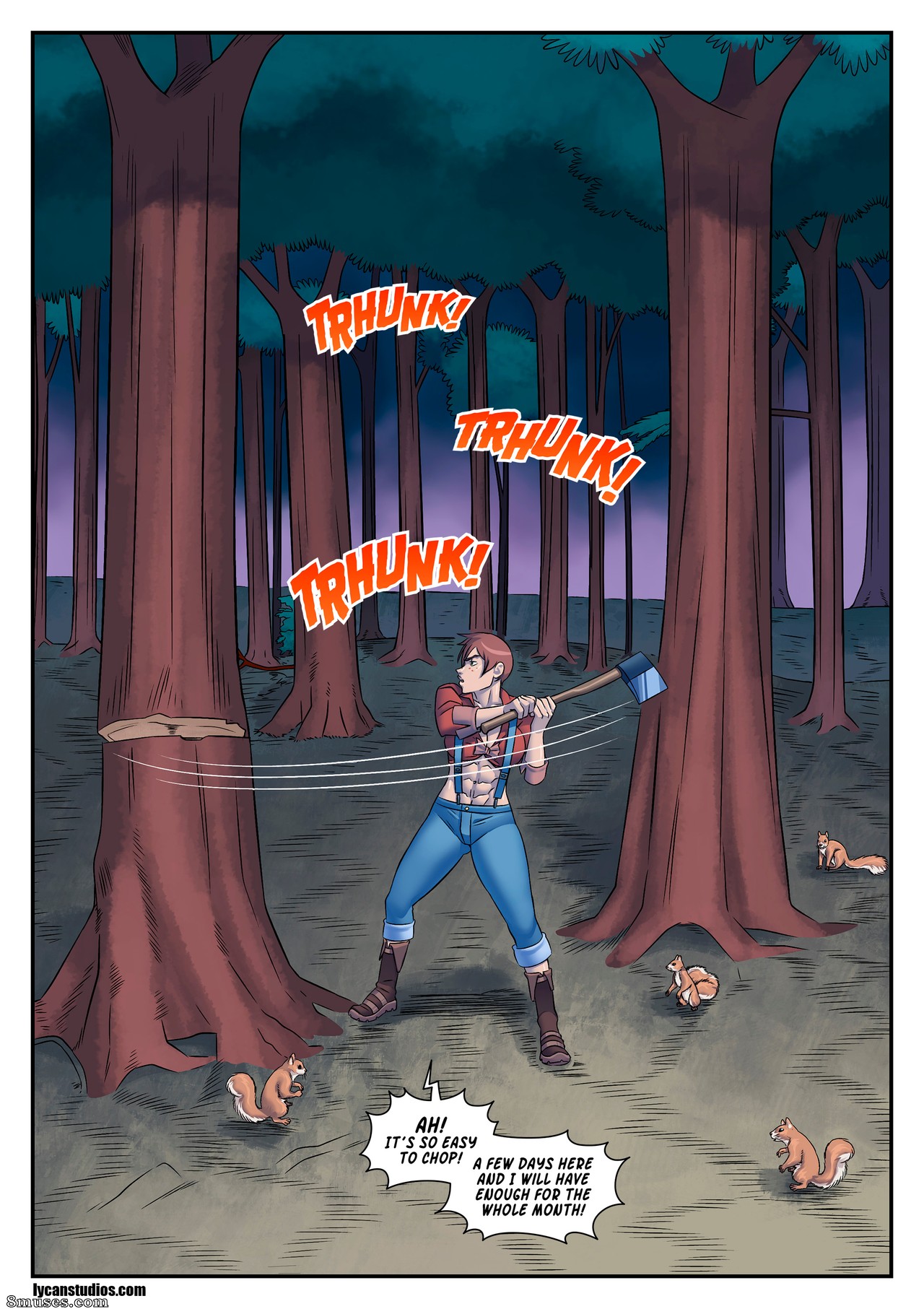 Locofuria Comics - 100 Ways to Become a Monster - Let's Get Nuts!! - Page 10