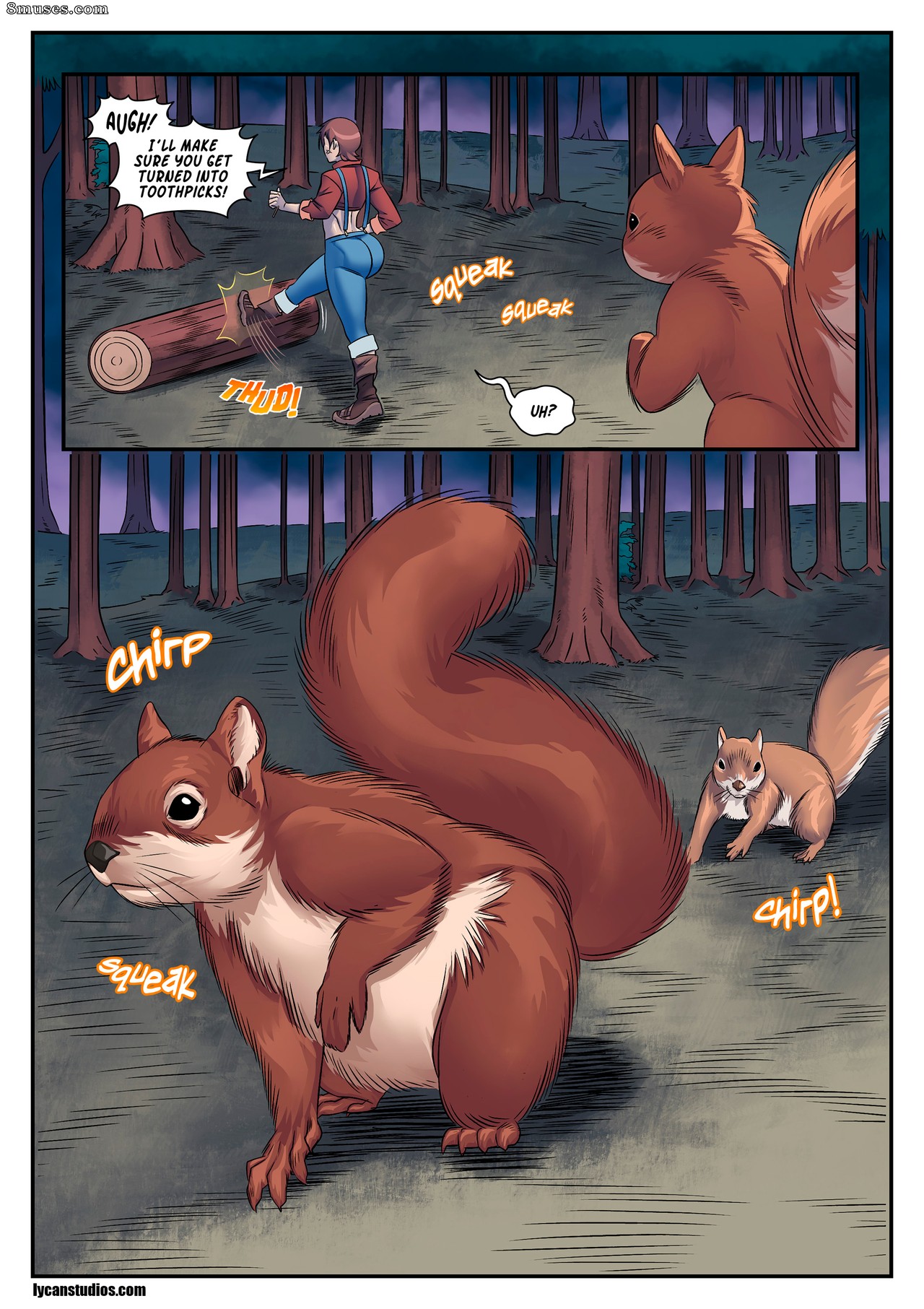 Locofuria Comics - 100 Ways to Become a Monster - Let's Get Nuts!! - Page 13