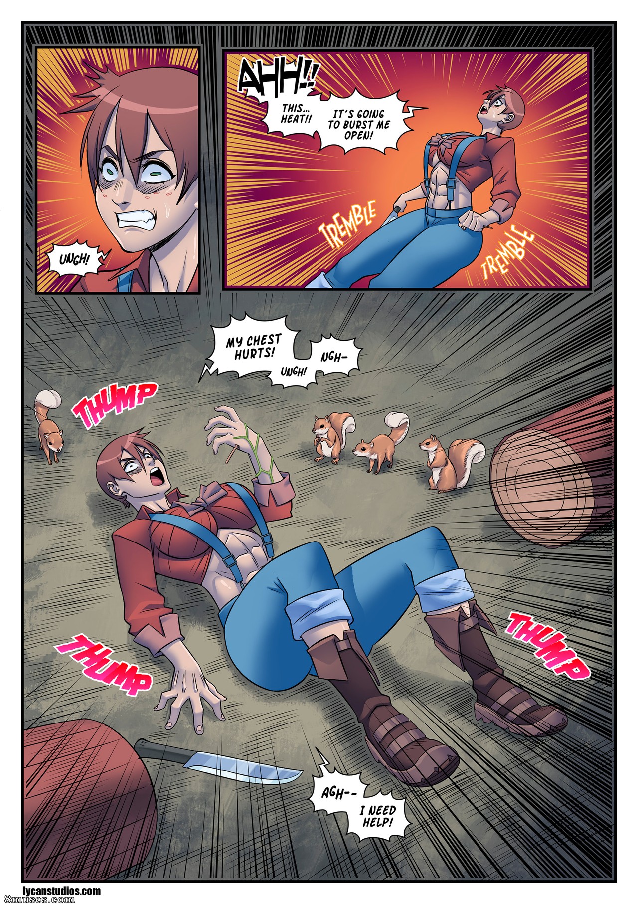 Locofuria Comics - 100 Ways to Become a Monster - Let's Get Nuts!! - Page 17