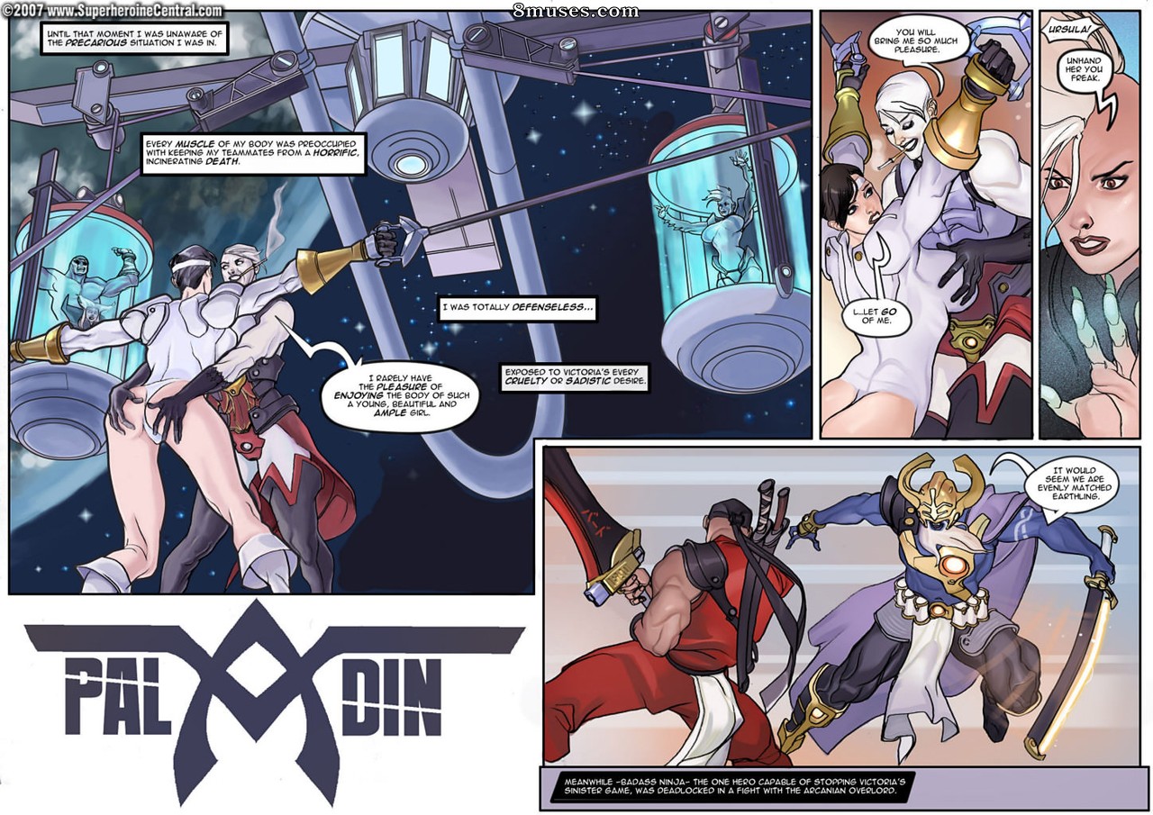 Superheroine Central Comics - Paladin - Sins of the Past - Page 9