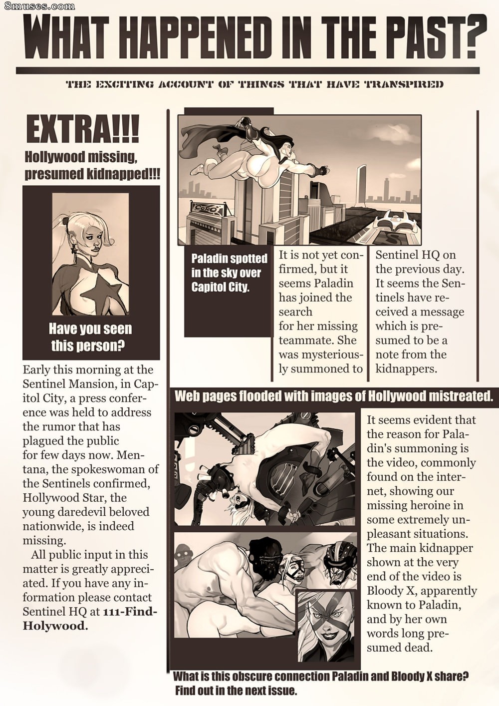Superheroine Central Comics - Paladin - Sins of the Past - Page 5