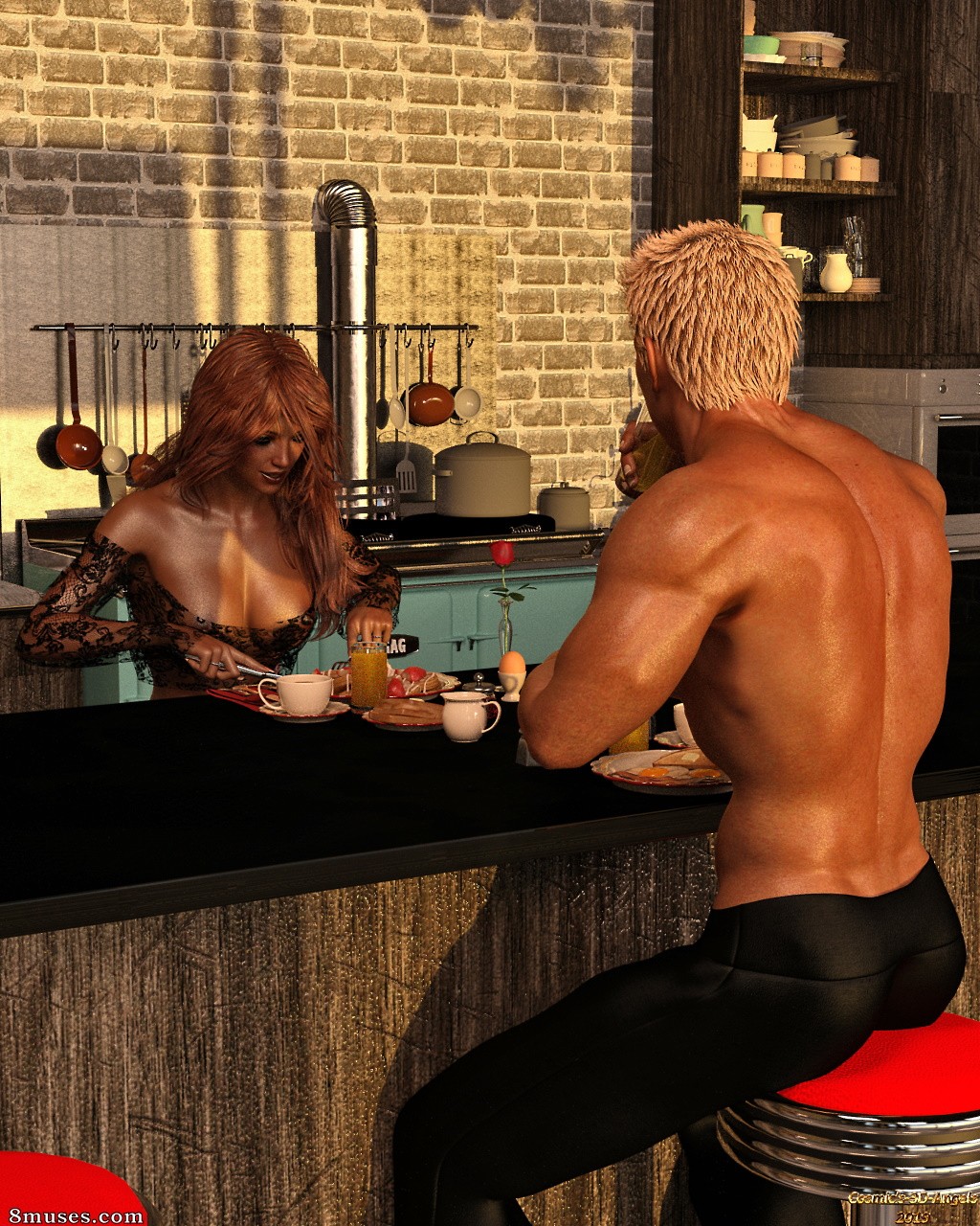 Cosmic 3D Angels - Morning Love - Page 3