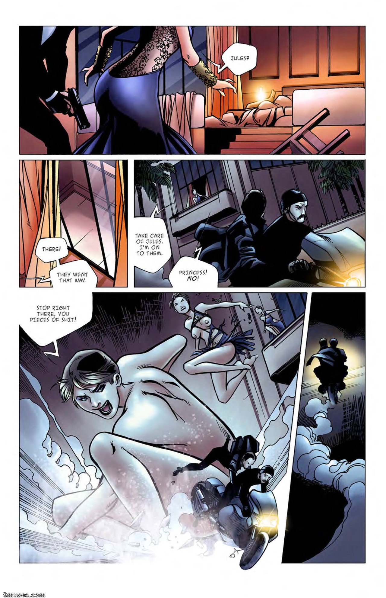 Giantess Club Comics - G-Raider - Page 9