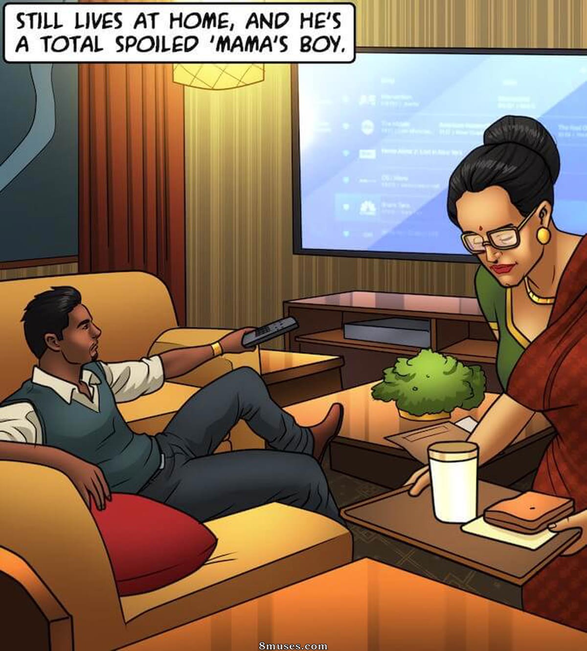 Kirtu.com Comics - Savita Bhabhi - Episódio 81 - Um arranjo especial - Página 13