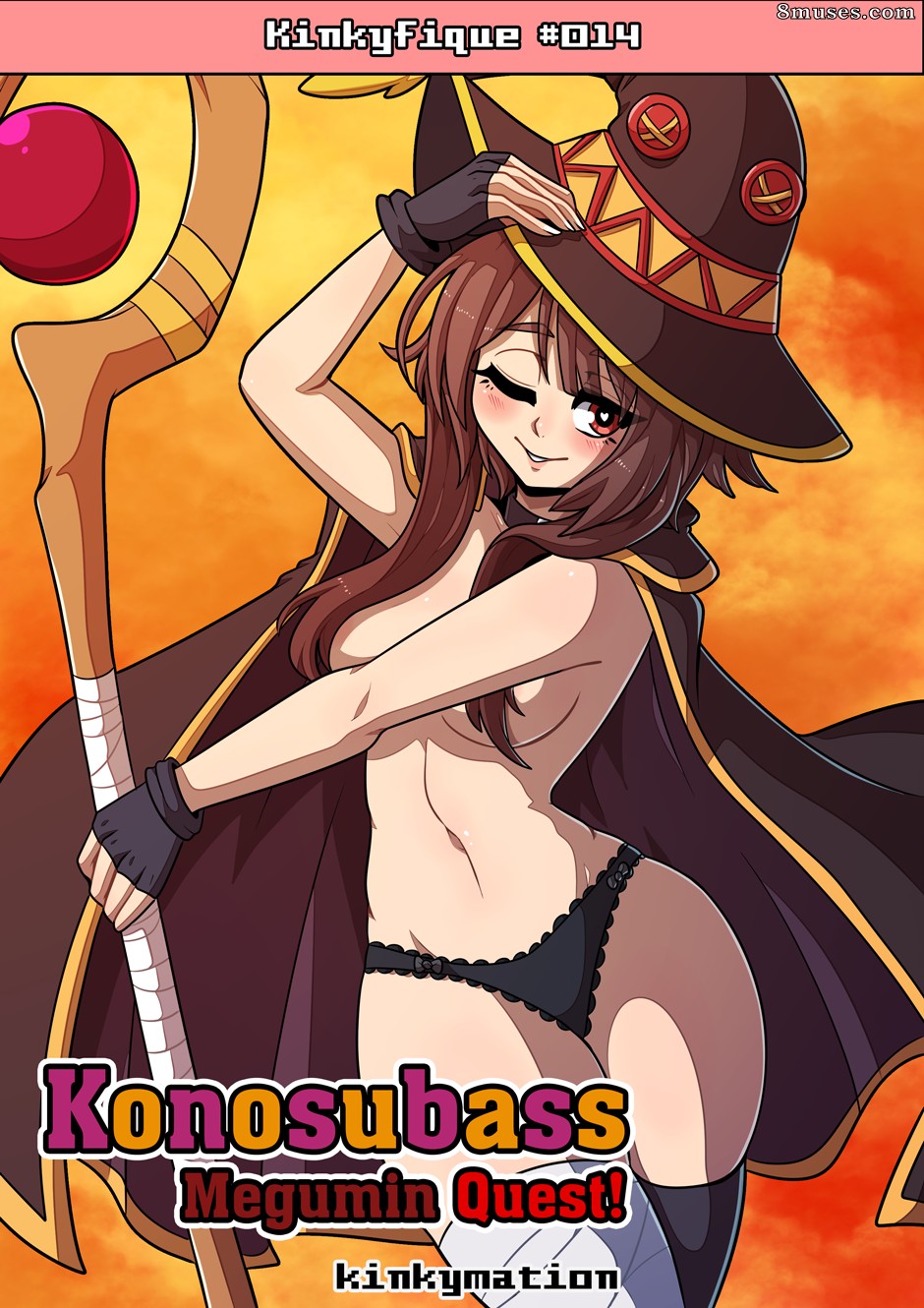 Kinkymation Comics - Konosubass - ¡Búsqueda de Megumin! - Página 1