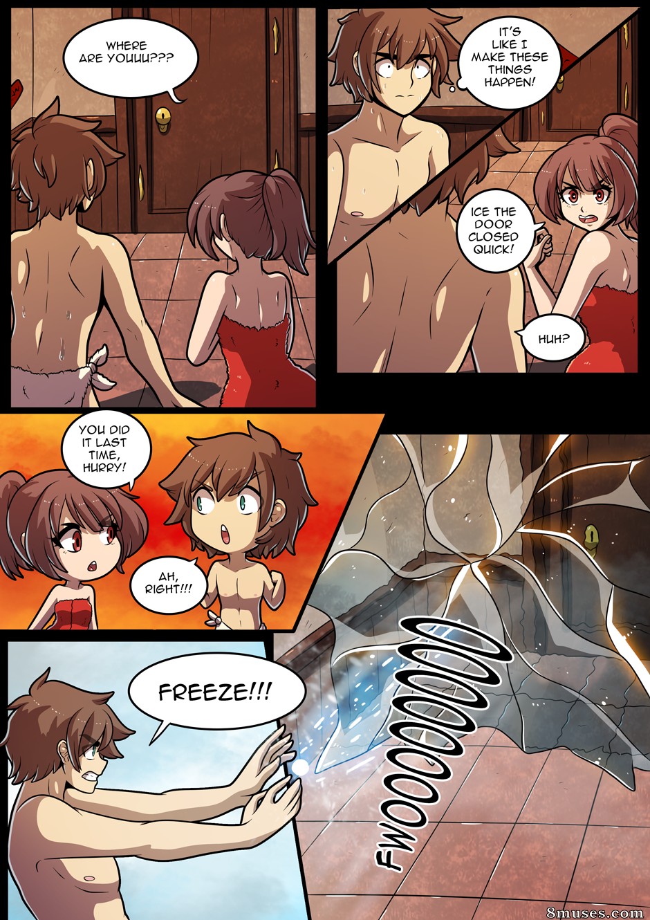 Kinkymation Comics - Konosubass - ¡Búsqueda de Megumin! - Página 6