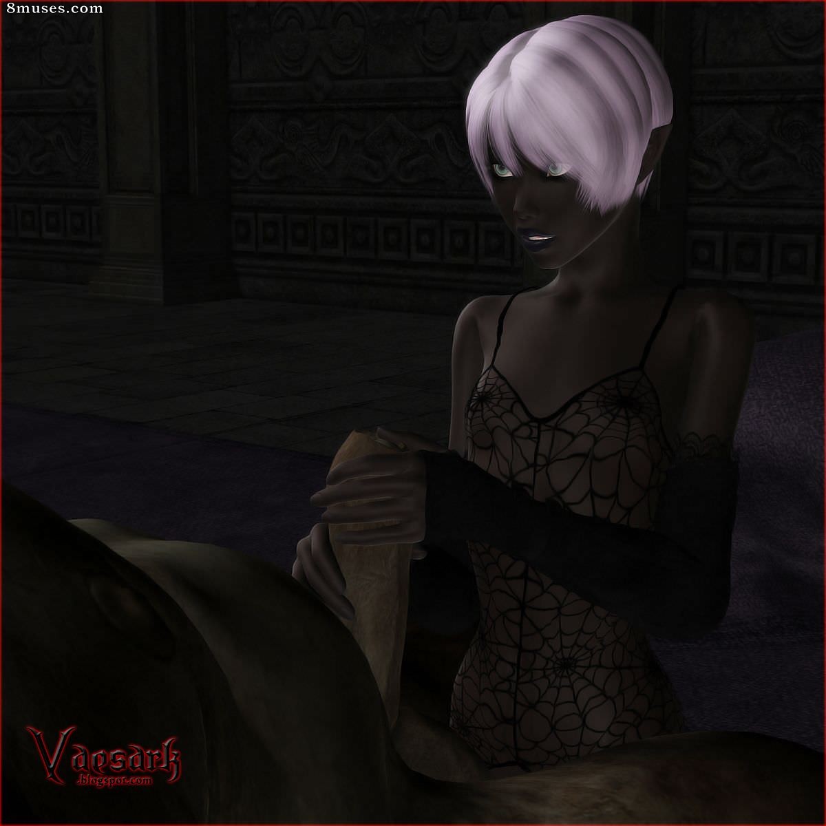 CG - CG 12 - Young Drow Lust - Page 13