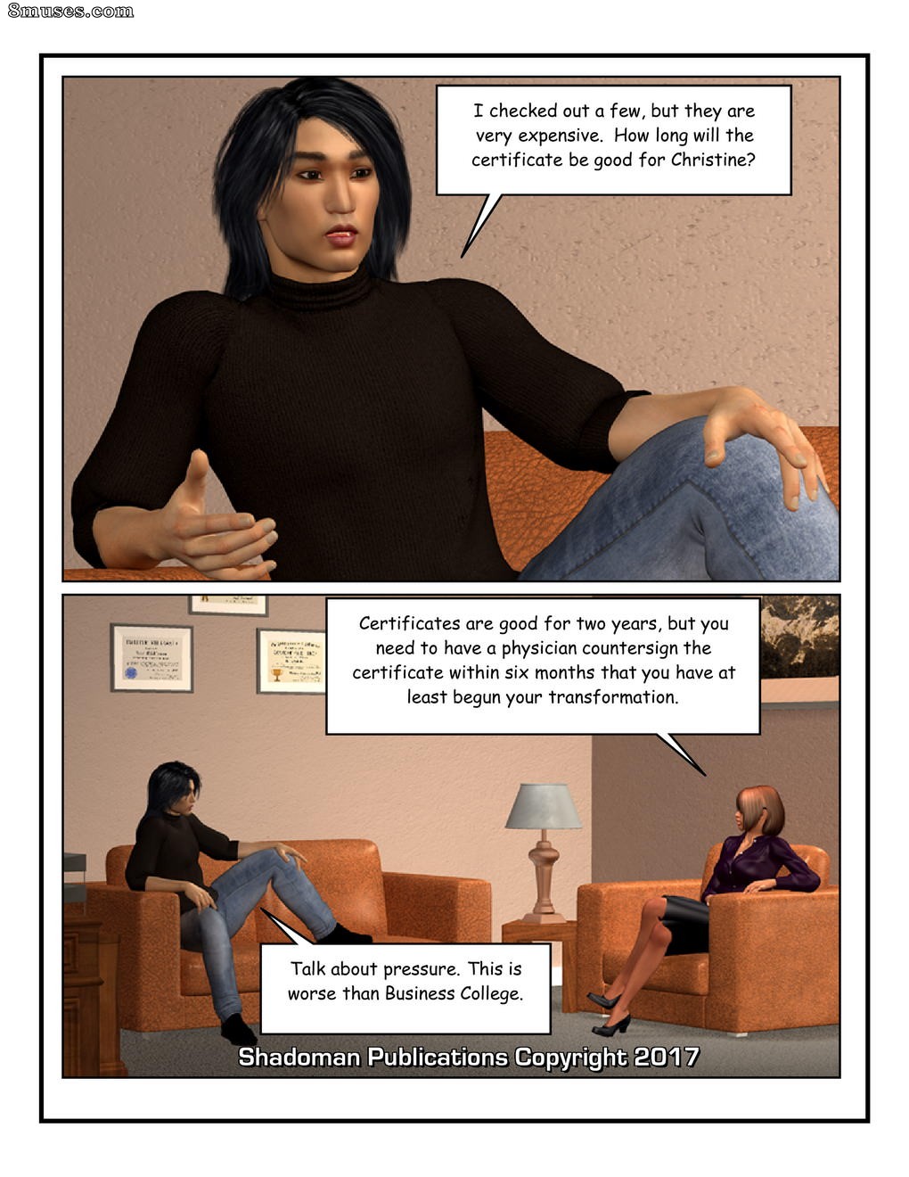 Shadoman Comics - Empregada Doméstica Sob Encomenda 2 - Página 3
