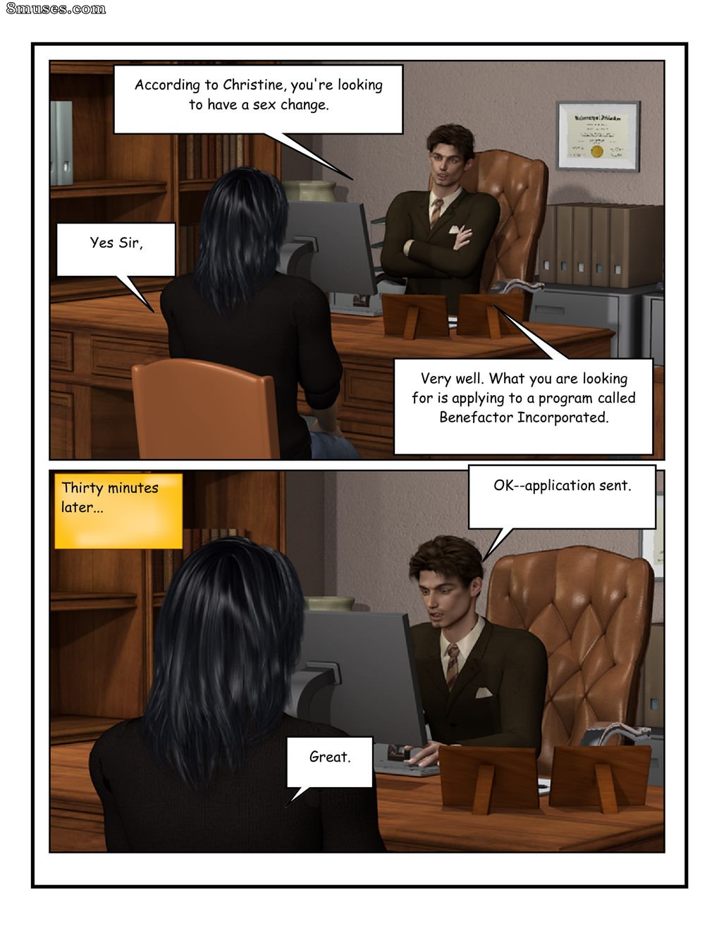 Shadoman Comics - Empregada Doméstica Sob Encomenda 2 - Página 7