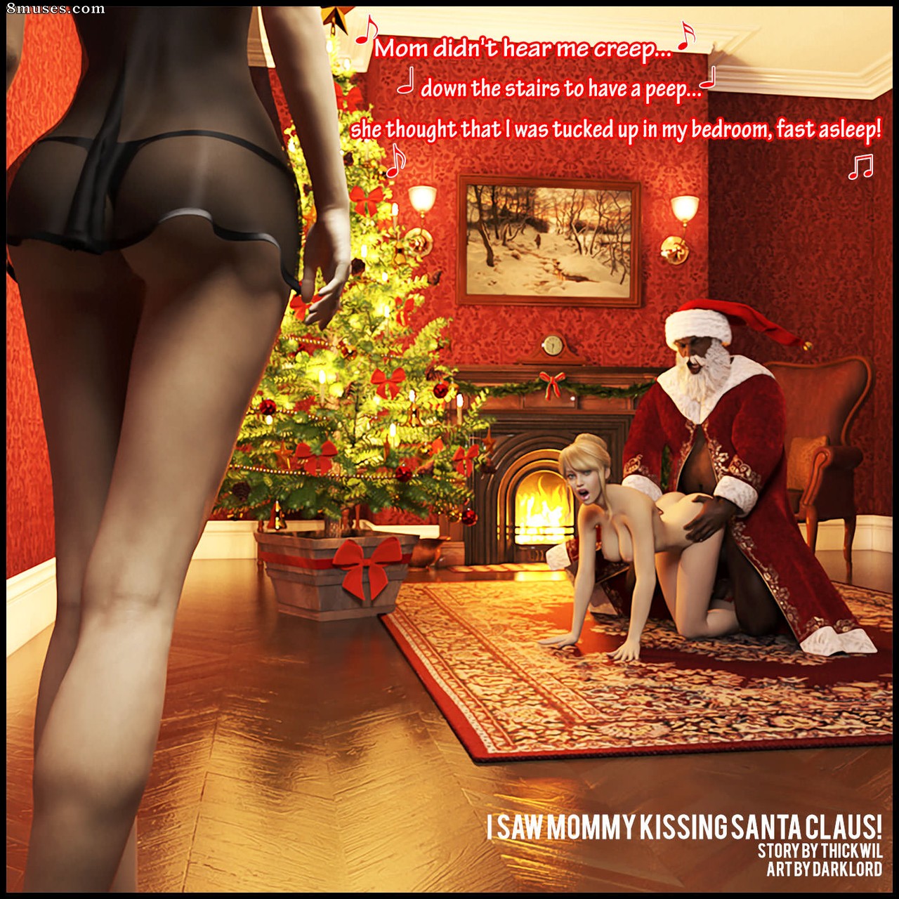 Darklord - I Saw Mommy Kissing Santa Claus - Page 1