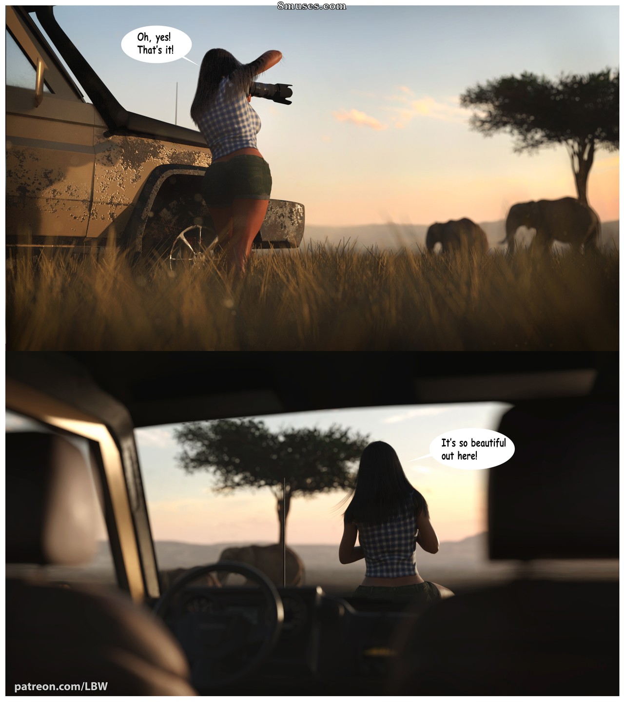 The Safari Adventure - Text - Page 6