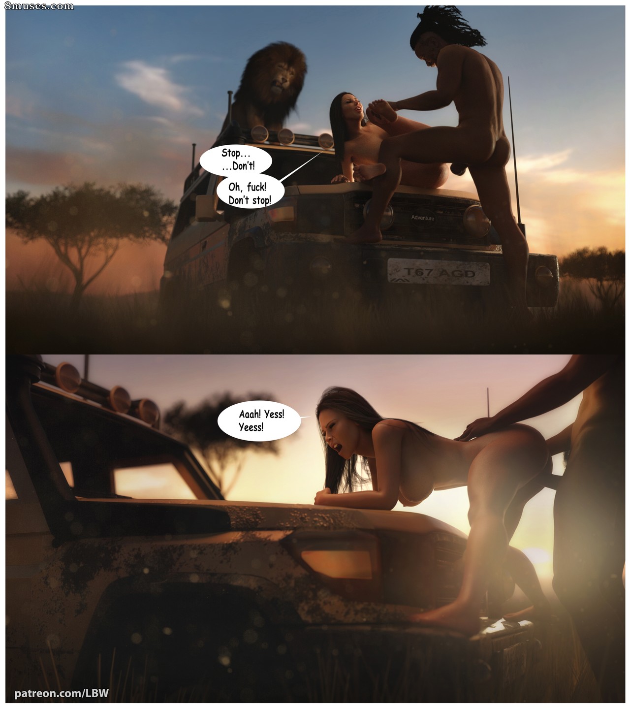 The Safari Adventure - Text - Page 12