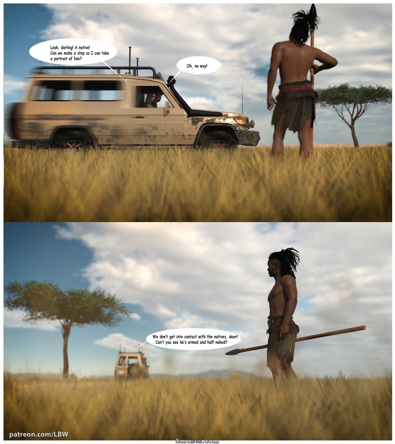 The Safari Adventure - Text - Page 3