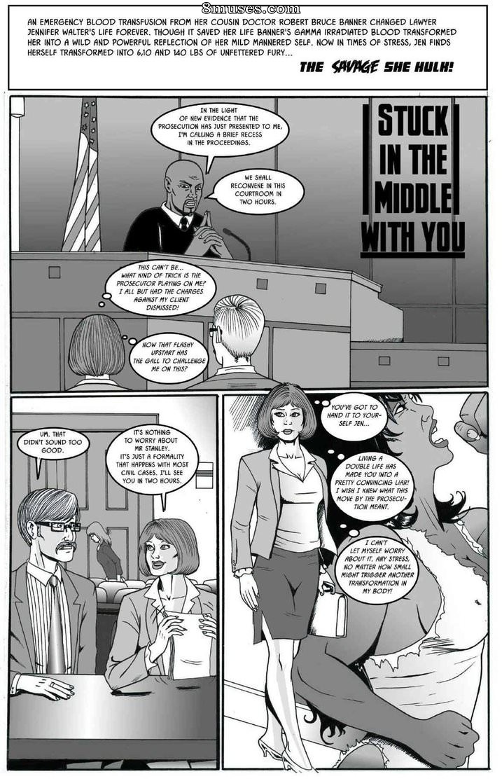 Manic Comics - Retour de la femme-hulk - Page 1