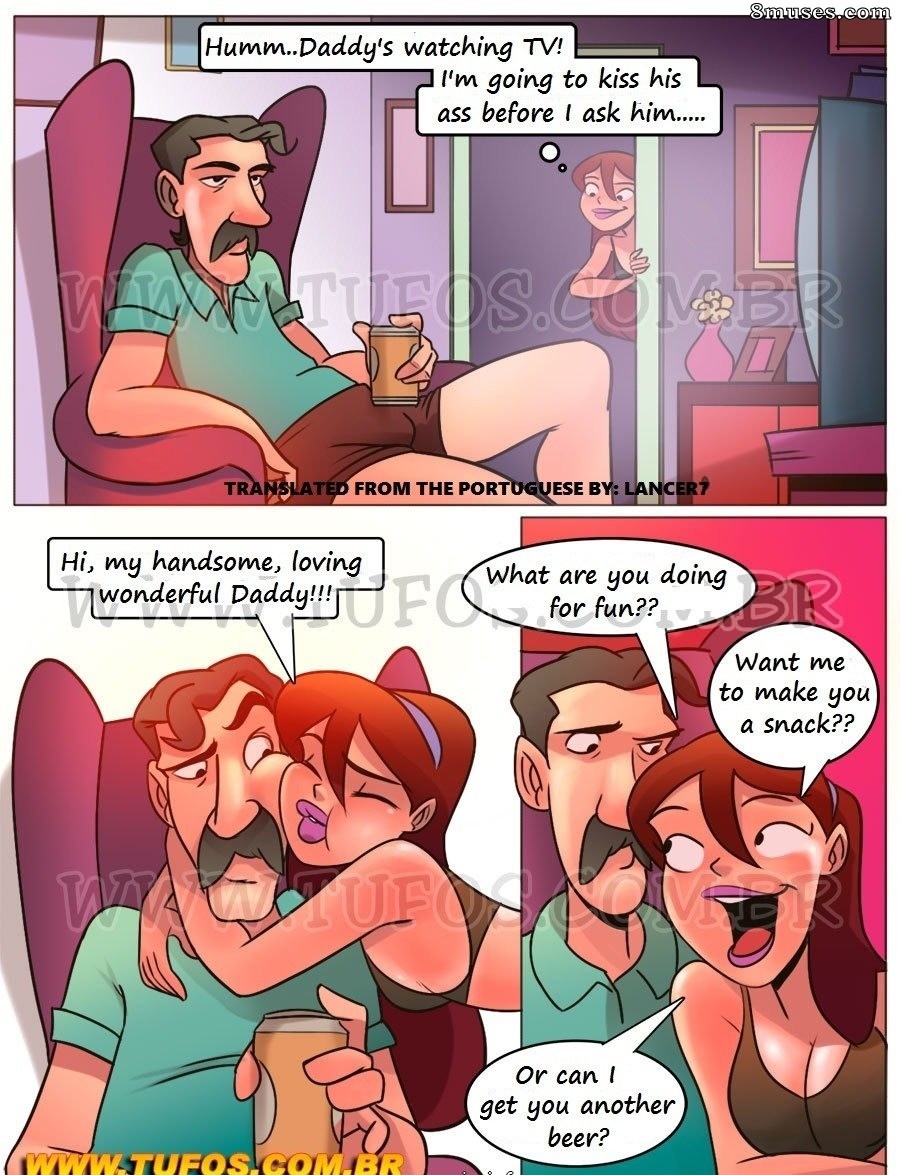 Famille sacana - Anglais - Sacana familiale 11 - Les culottes de ma fille - Page 3