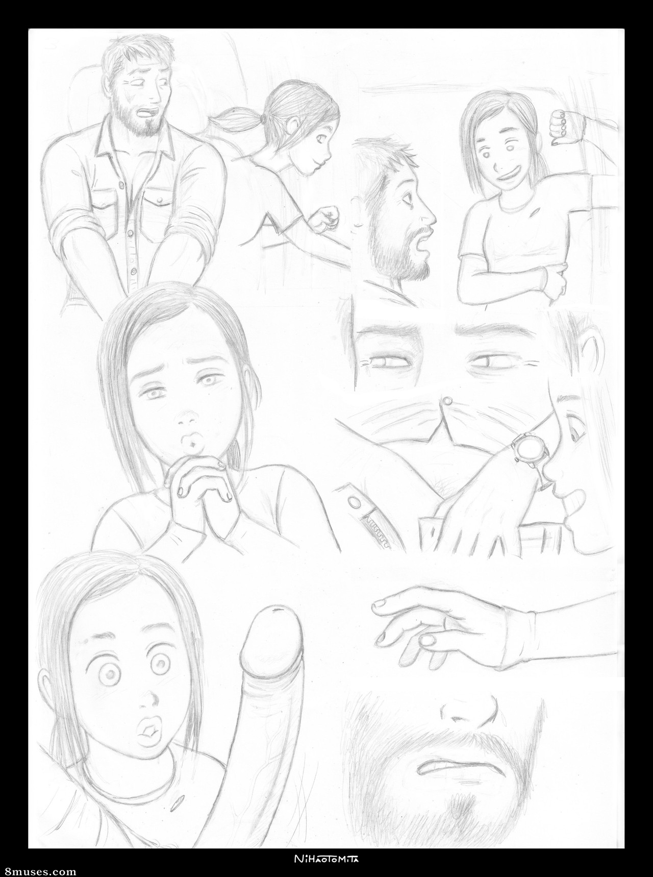 Sketches and Pinups - Black & White - Page 71
